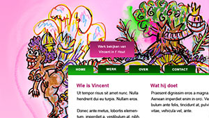 Web Design: Vincent in ‘t Hout